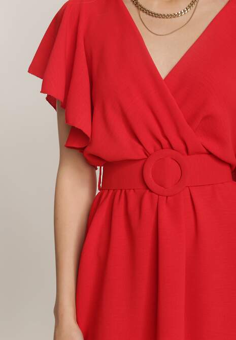 Czerwona Sukienka Cordeve 5