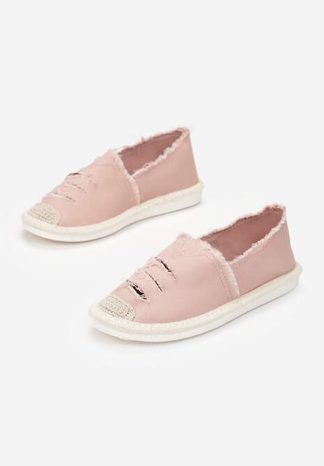 Różowe Espadryle Tharina 4