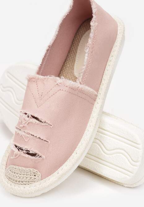 Różowe Espadryle Tharina 5