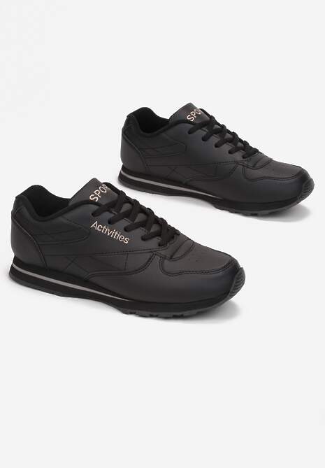 Czarne Buty Sportowe na Piankowej Podeszwie Zakiria 5