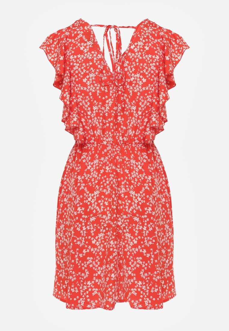 Czerwona Sukienka Elefa 7