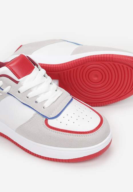 Biało-Szare Sneakersy Dusna 5
