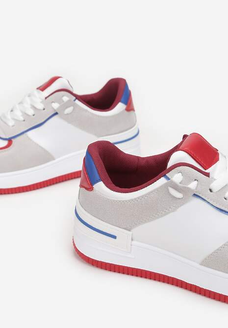 Biało-Szare Sneakersy Dusna 6