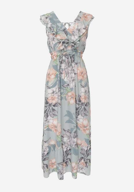 Rochie mentolată Kerna 6