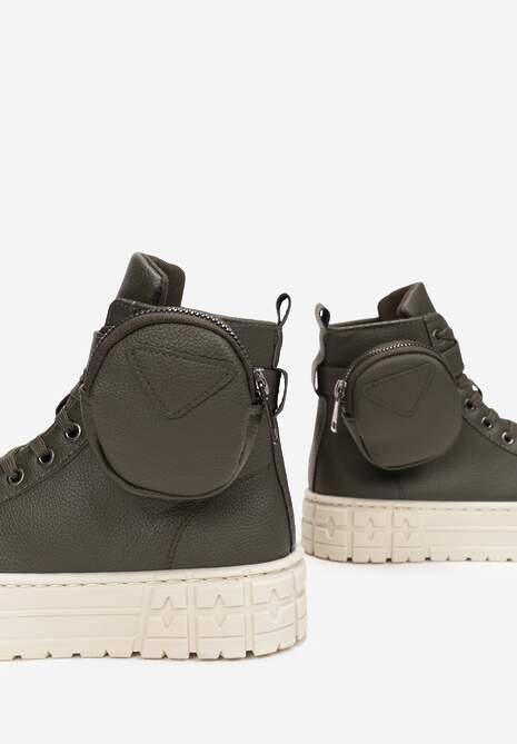 Zielone Sneakersy Briagaza 6
