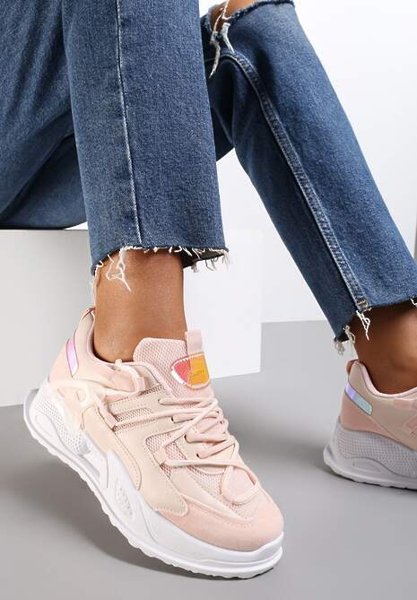 Różowe Sneakersy Auralyn