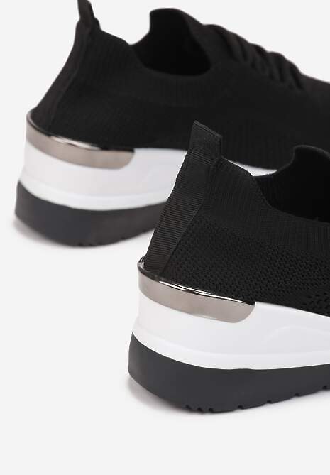 Czarne Sneakersy Eluna 5
