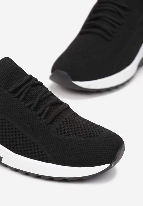 Czarne Sneakersy Eluna 6