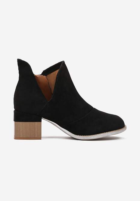Botine negre Metitiax 4