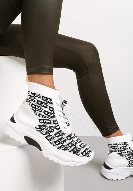 Białe Sneakersy Rhenaia