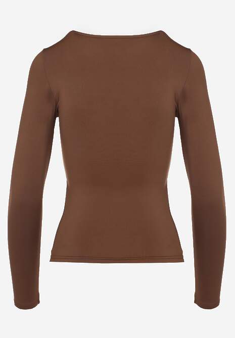 Bluza maro Seliusei 7