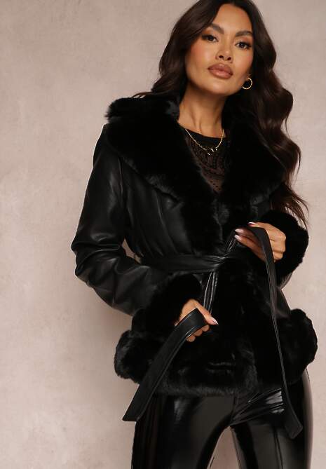 Moda Kurtki Krótkie kurtki ZAY Clothing Kr\u00f3tka kurtka czarny W stylu biznesowym 