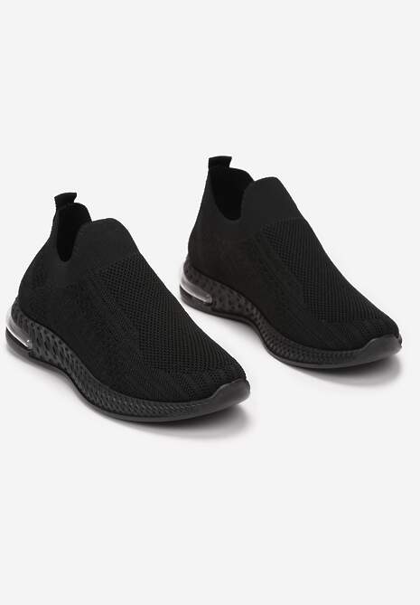 Czarne Buty Sportowe Eudenia 4