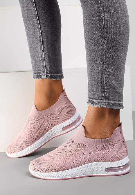 Różowe Buty Sportowe Eudenia