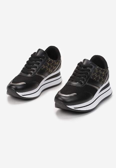 Czarne Sneakersy Thellonia 4