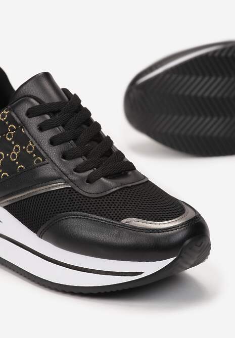 Czarne Sneakersy Thellonia 6