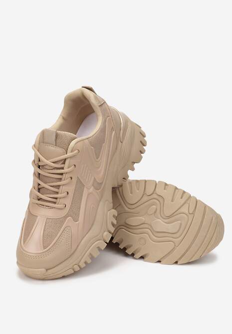 Beżowe Sneakersy Pronastis 4
