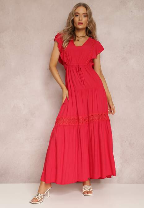 Czerwona Sukienka Callamene