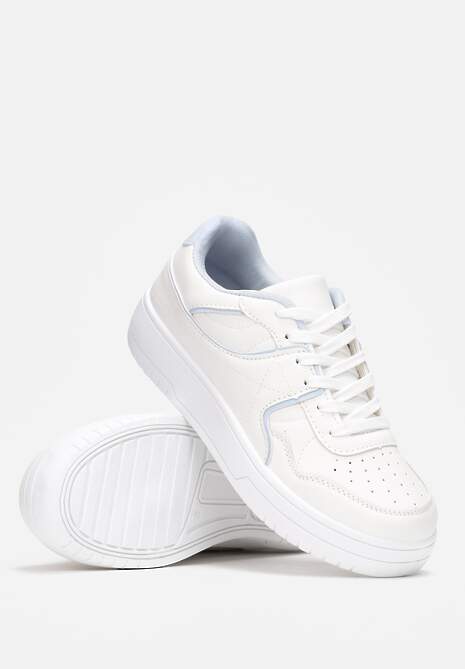 Biało-Niebieskie Sneakersy  Canastis 4