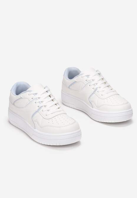 Biało-Niebieskie Sneakersy  Canastis 5