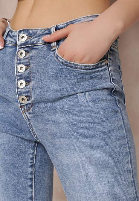 Niebieskie Jeansy Skinny Ianinna 5