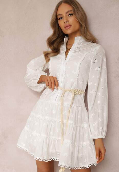 Biała Sukienka Harmilla