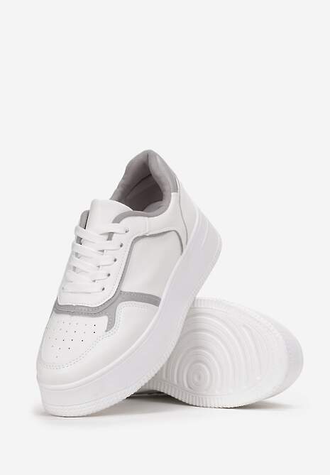 Białe Sneakersy Galothoe 4