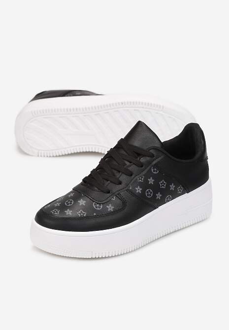 Czarne Sneakersy Ampione 4