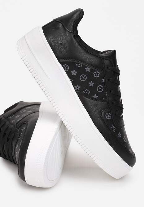 Czarne Sneakersy Ampione 5