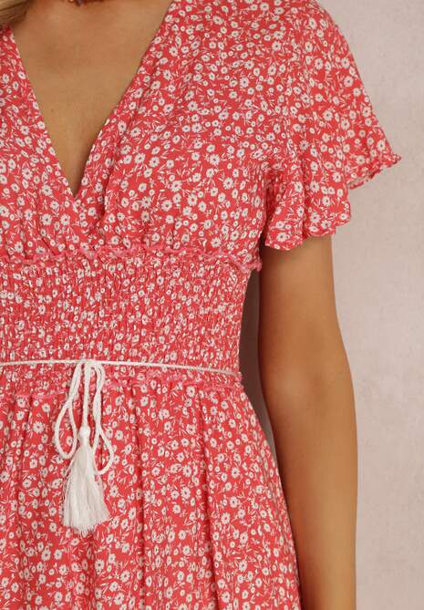 Czerwona Sukienka Amarhaia 5