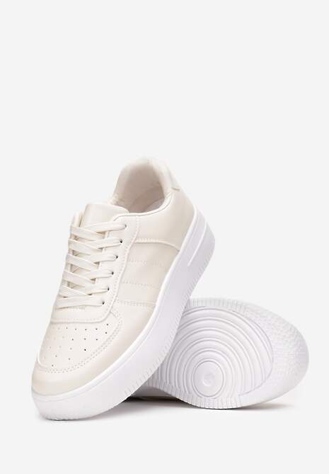 Beżowe Sneakersy Rasminos 4