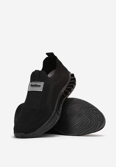Czarne Buty Sportowe Meneimon 4