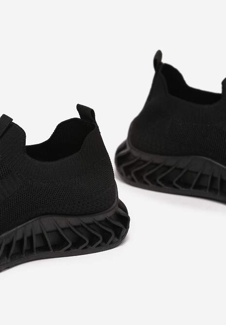 Czarne Buty Sportowe Meneimon 5