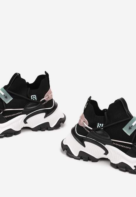 Czarne Sneakersy Kallaris 5