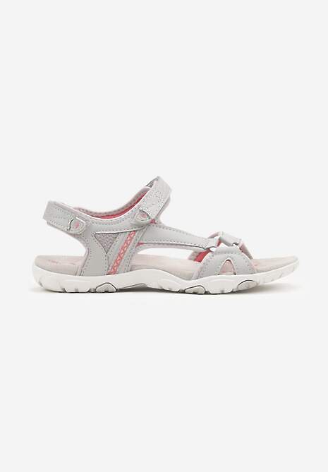 Sandale Sport Gri-Roz cu Brant din Piele Teresena 4