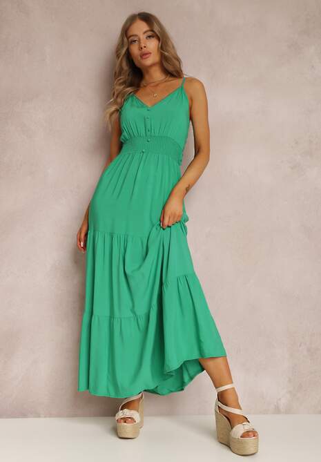 Zielona Sukienka Egithoe