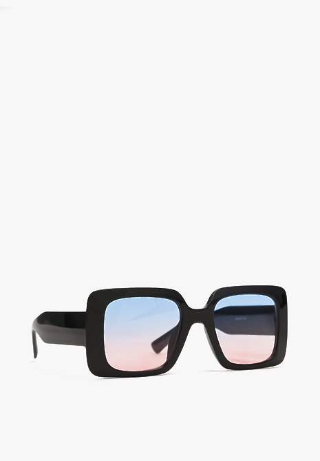 Czarno-Różowe Okulary Przeciwsłoneczne Adusa
