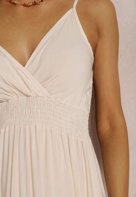 Rochie bej deschis Marylei 5