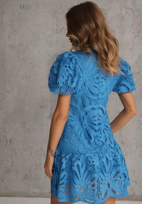 Rochie albastră Amathinna 4