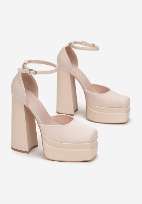 Sandale bej deschis Gia 4