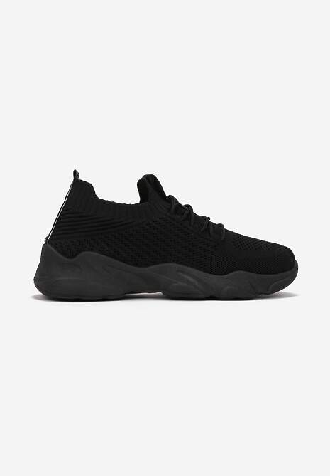 Czarne Buty Sportowe Metothee 4