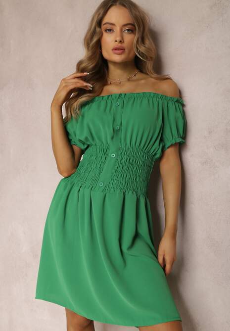 Zielona Sukienka Chrysonia