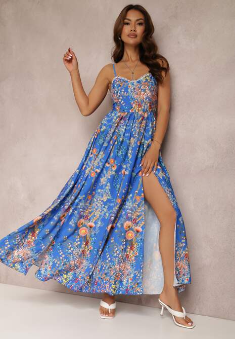Niebieska Sukienka Alemima