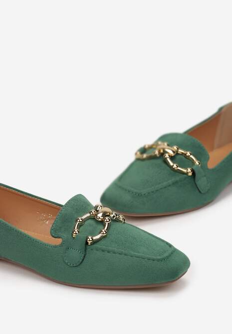 Zielone Mokasyny Courtet 5