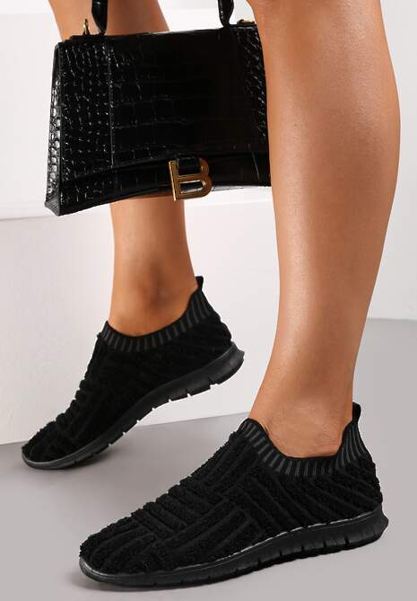 Czarne Buty Sportowe Petroos