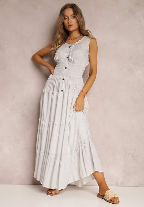 Biała Sukienka Kilroy