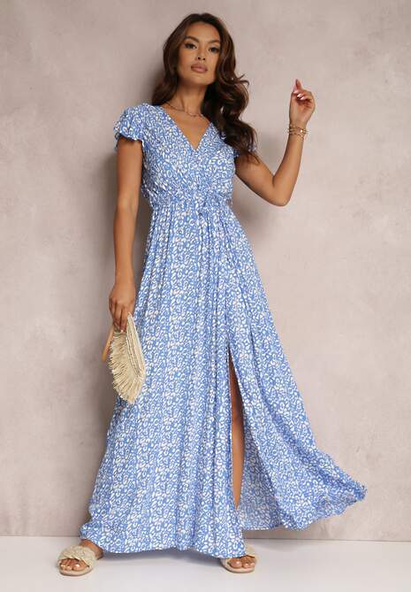 Niebieska Sukienka Appamene
