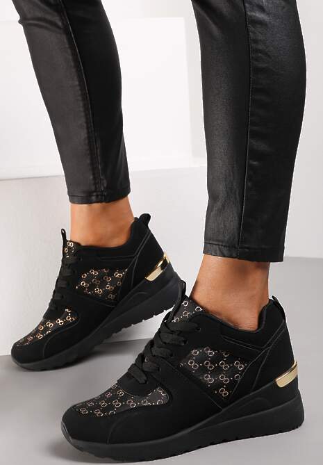 Czarne Sneakersy Sinanthus