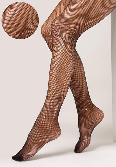 Czarne Rajstopy Calvin