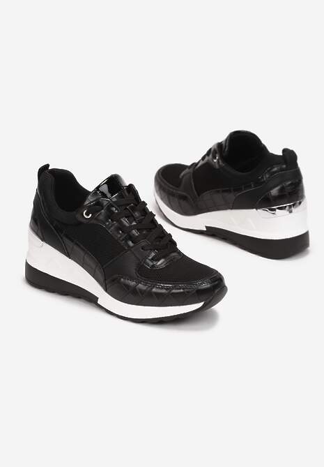 Czarne Sneakersy Ianthynome 4